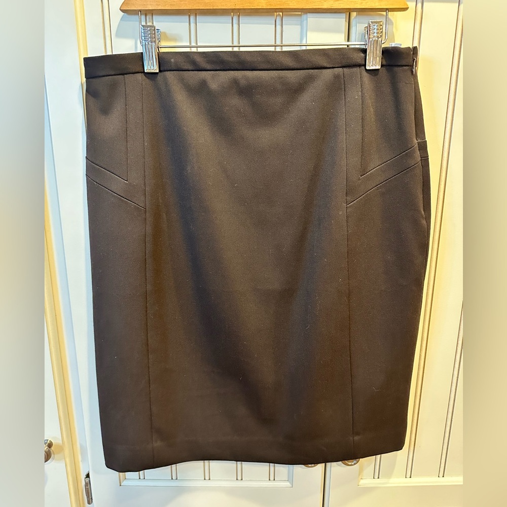 Express Design Studio Pencil Skirt in Chocolate, Size 8